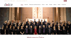 Desktop Screenshot of dolce.ie